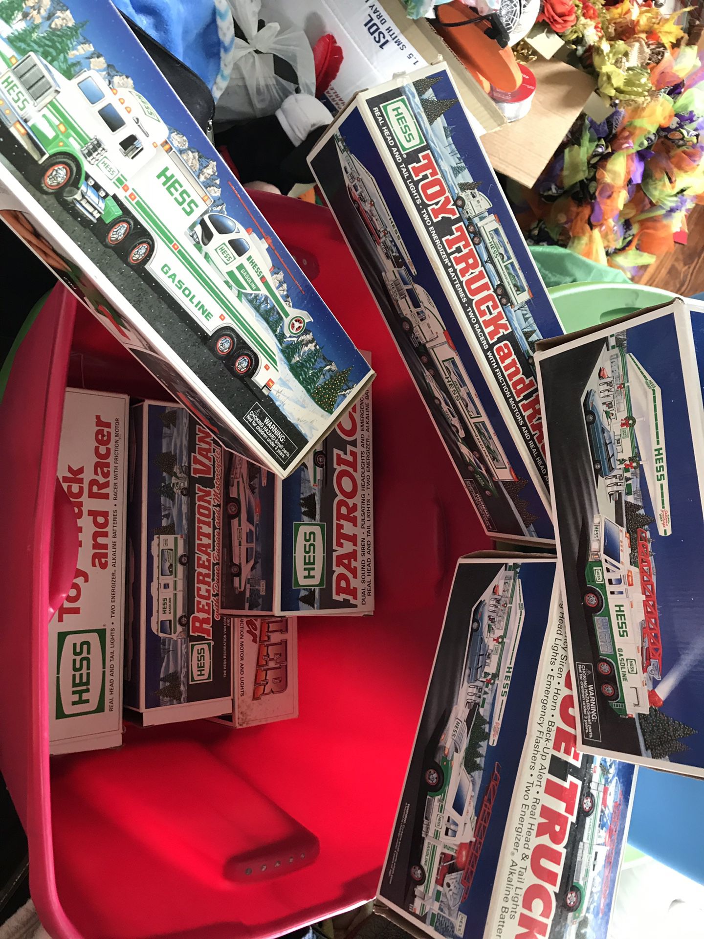 90s Collectable Hess Trucks (toys)