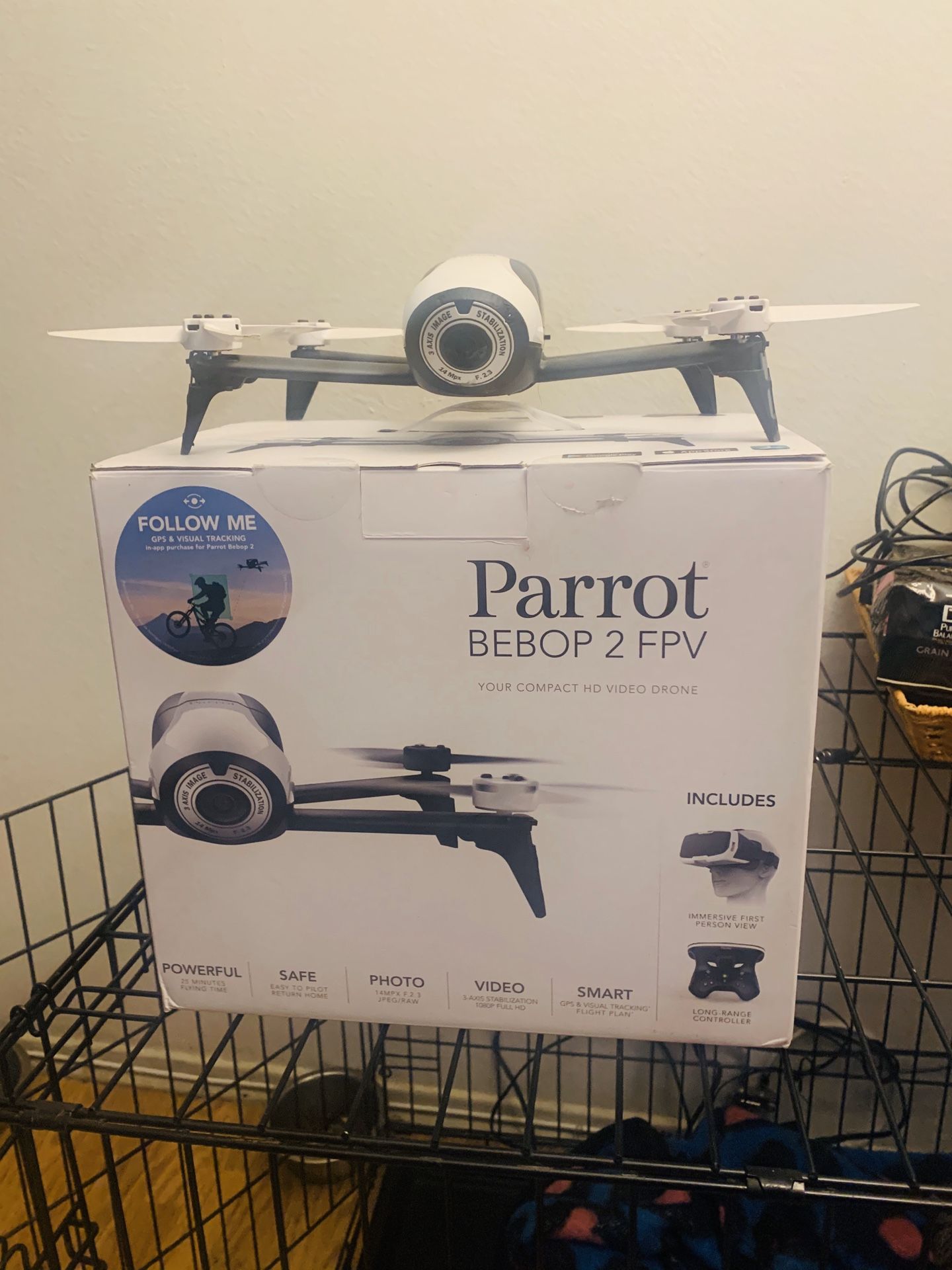 Parrot drone VR