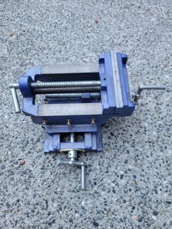 6-inch cross slide vise
