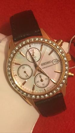Seiko Ladies watch, ROSE gold
