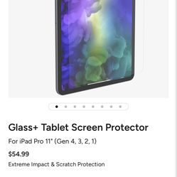 Ipad Pro 11’ Zagg Glass Screen Protector