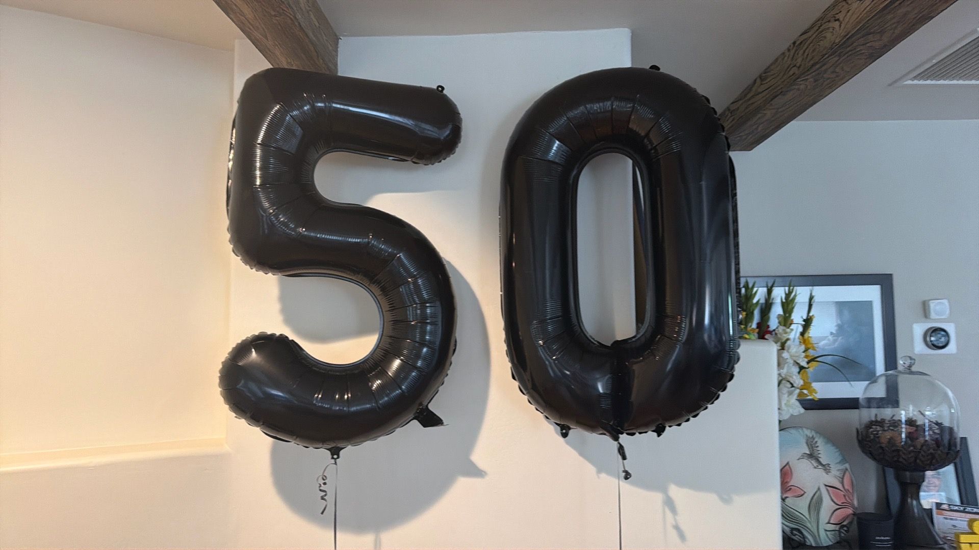 50 helium balloon pickup for today