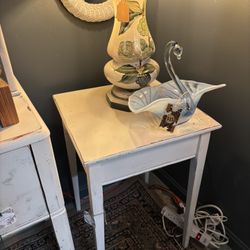 Square Top Side Table 