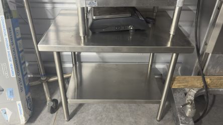 36” x 26” x 30” CUSTOMIZED SIZE   ❗️ALL STAINLESS STEEL Table -   Heavy duty 