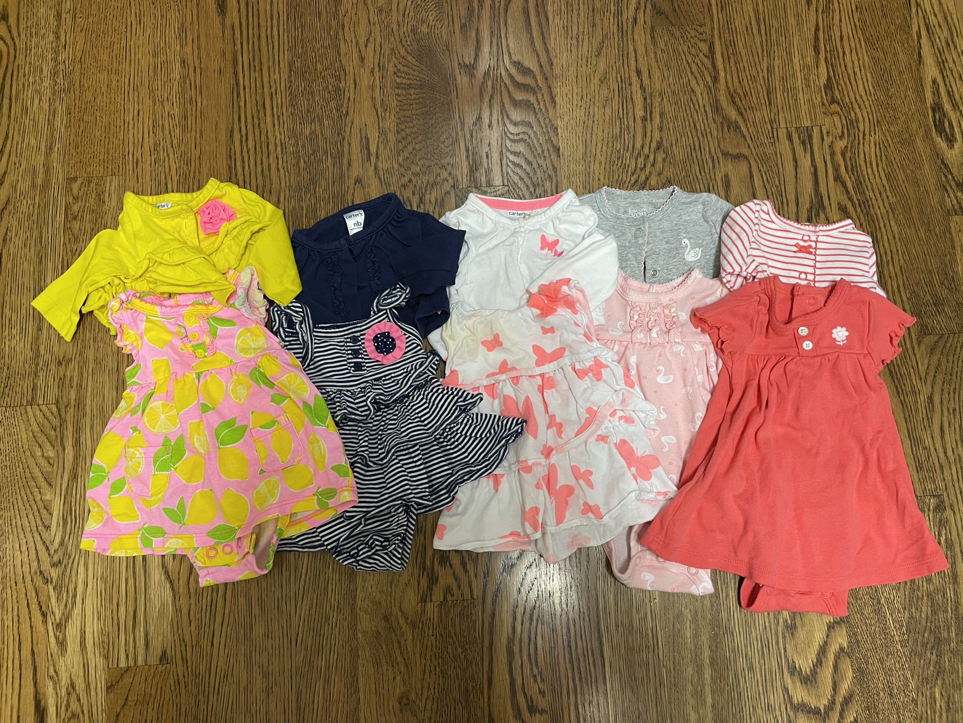 Carters New Baby Girl Dresses With Cardigans (5)