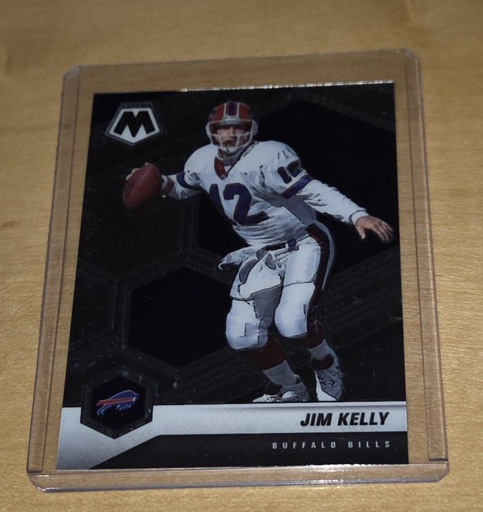 Jim Kelly 2021 Panini Mosaic #27 Buffalo Bills Football Card
