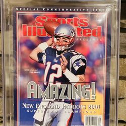 ( 2 ) Tom Brady Sports Illustrated Magazines 