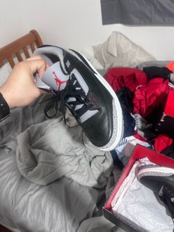 Jordan 3 cement black