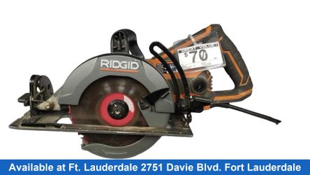 Ridgid R32104 Orange Corded Circular Saw