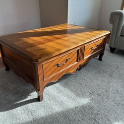 Coffee Table with Drawers
