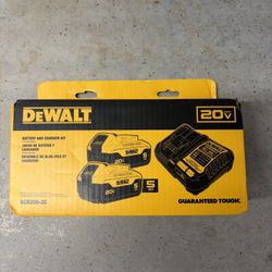 DeWalt DCB205-2C Batteries & Charger