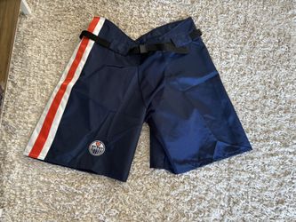 NEW Edmonton Oilers Navy Large Warrior Pro Stock Pant Shell