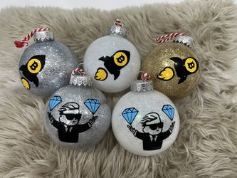 Christmas Bullish Ornaments! Shipped Nationwide!