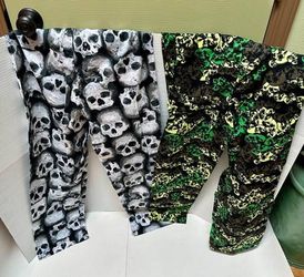 Sleepwear Scrub Pants Adult Cotton Halloween