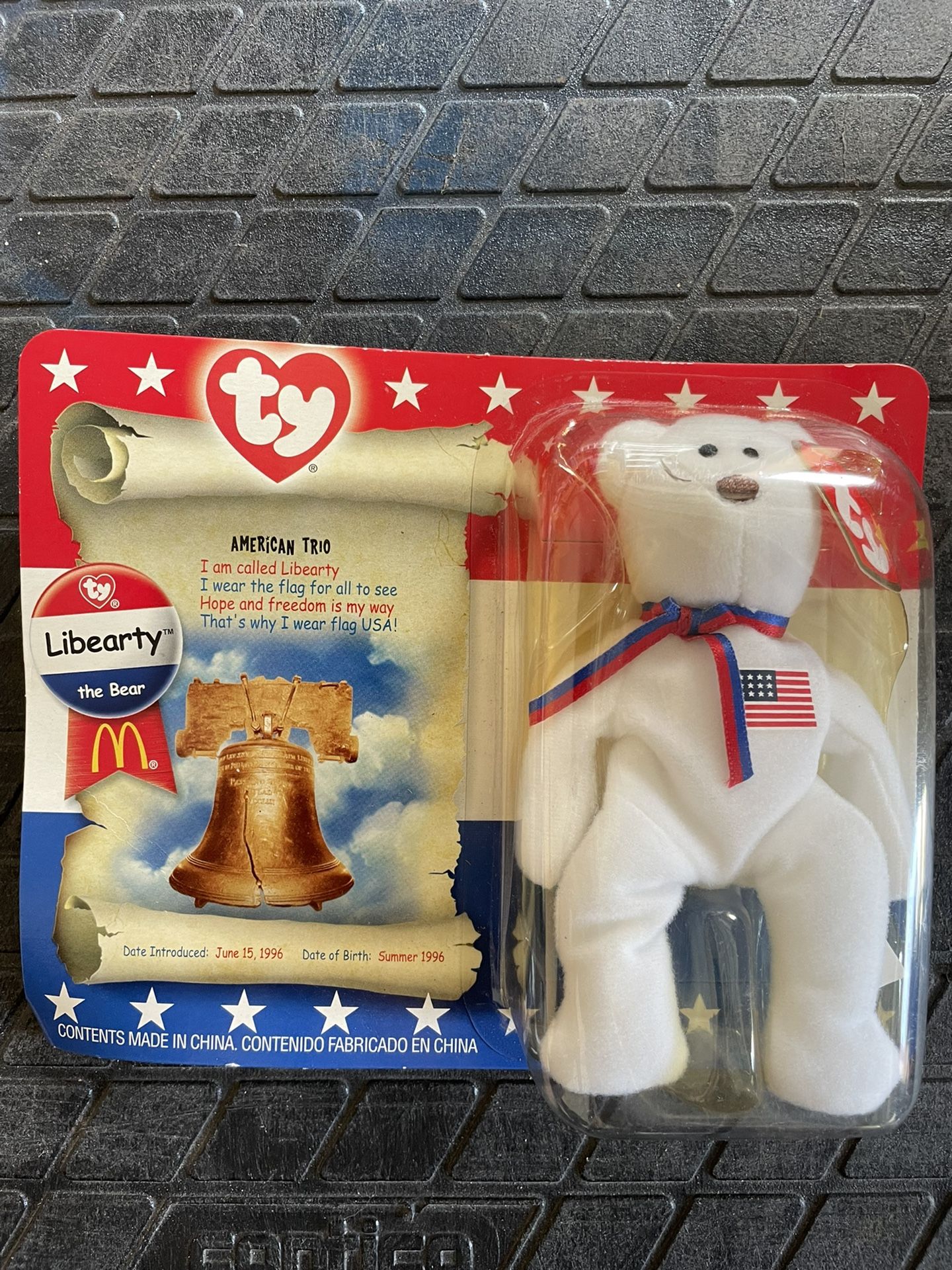 TY Liberty Beanie Baby Error🗽 