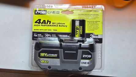 Ryobi 4ah hp battery