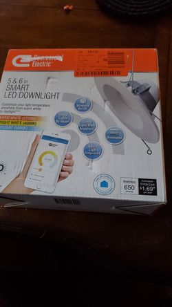 T62 / Commercial Electric 5 in. or 6 in. LED Smart Recessed Zigbee Downlight