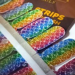 Rainbow Trout!Rarity Nail Polish Strip!Free Sample/Entries!