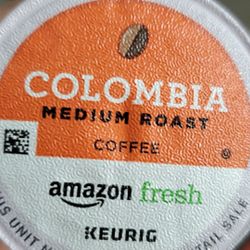 Colombia medium roast coffee - keurig cups