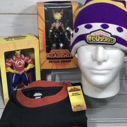 My Hero Academia Figures Shirt And Hat