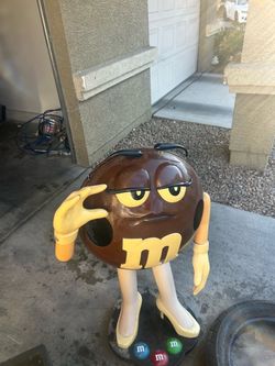 M&M's Brown Character Statue Figure