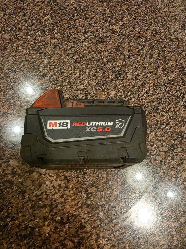 Milwaukee M18 XC5.0 Battery 