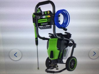 GREENWORKS PRO 3000 PSI 2 GPM COLD WATER ELECTRIC PRESSURE WASHER WITH 5 SPAY TIPS