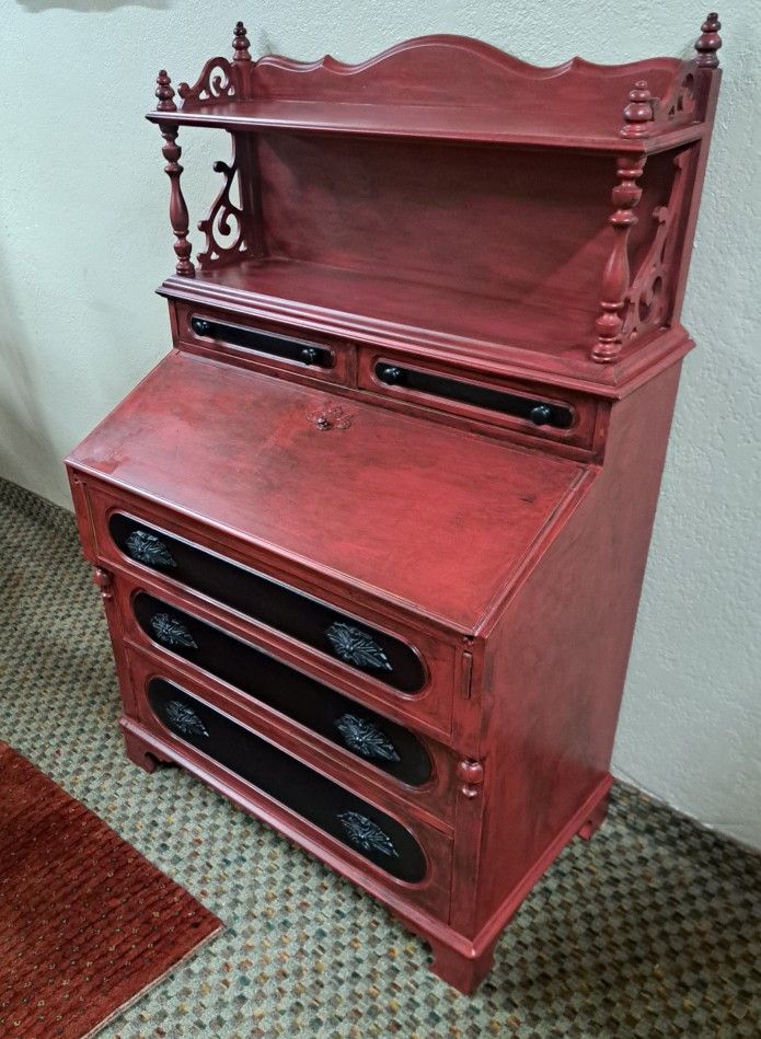 Vintage Secretary Desk 