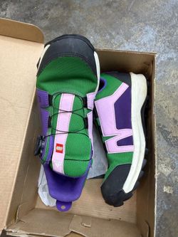 adidas lego hiking shoes size 4 youth used like new