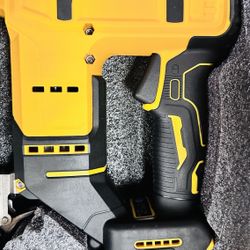 Compatible With Dewalt 20V Battery, 2-in-1 Cordless Brad Nailer & Staple Gun, Brushless Nail Gun With LED Light & Safety Lock, Supports Up To 1-1/4" N