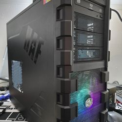 Cooler master HAF 912 pc case with 200mm rgb fans *case only*