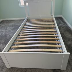 IKEA Twin Bed With Slates 