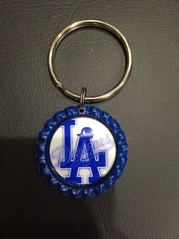 L.A. Dodgers keychain