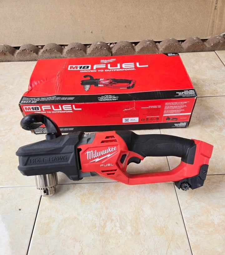 Milwaukee FUEL 18V HOLE HAWG Right Angle Drill (Tool-Only)