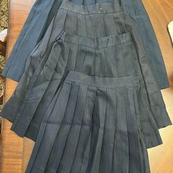 Girls Navy Uniform Skirts ($5 Each)