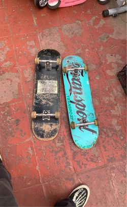 skateboards