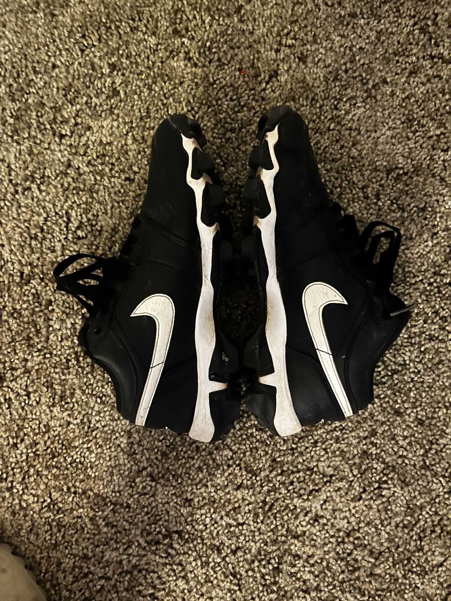 Jordan 1’s Baseball Cleats, Size 6