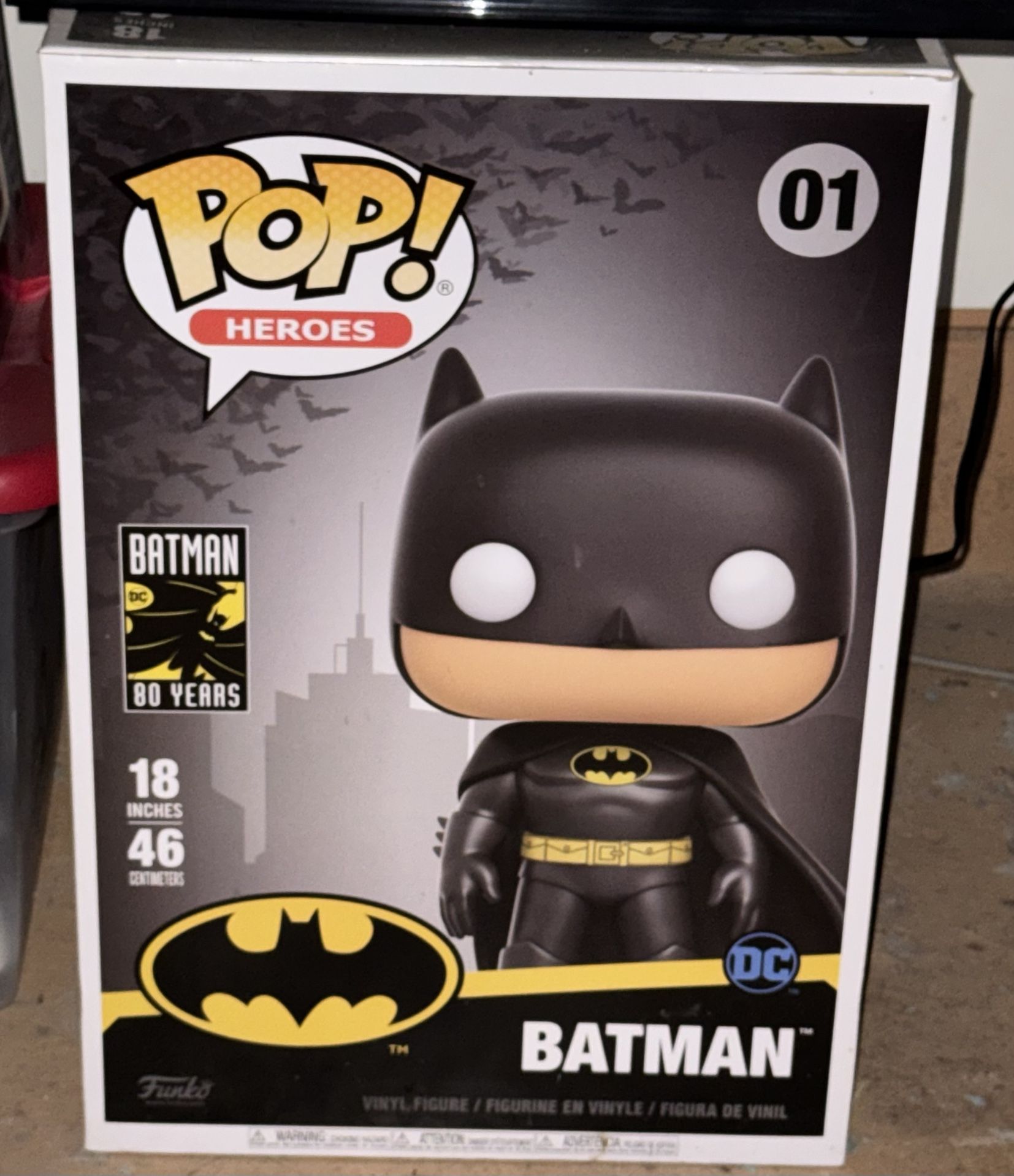 Super Jumbo 18 Inch Batman Funko Pop