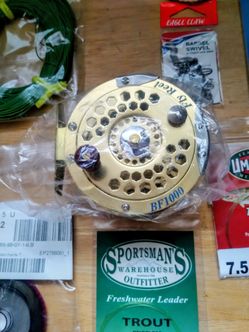 Fly Fishing Equipment and Tackle Boxs