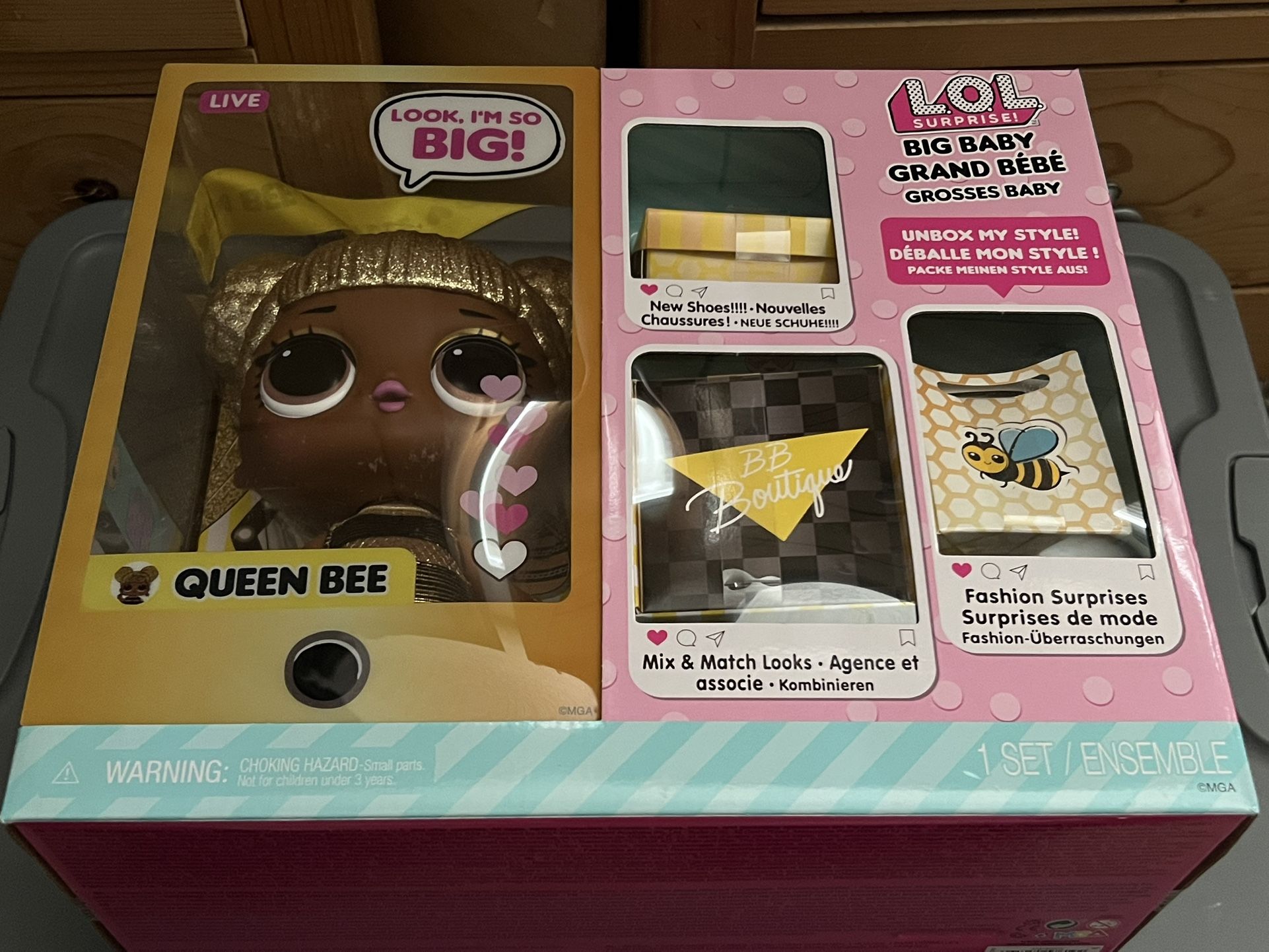 lol Surprise Queen Bee Big Baby Toy Doll