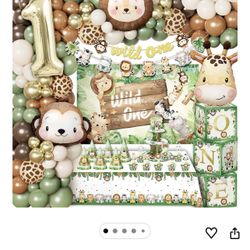 117 PCS Birthday/Baby Shower Decorations