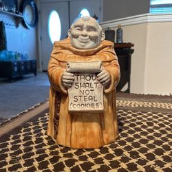 Antique Monk Cookie Jar