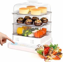 3-Tier Electric Food Steamer