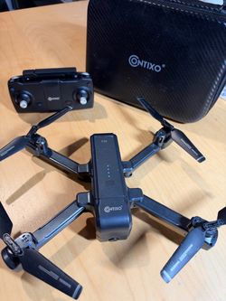 Contixo F22 Black Drone with Controller, Battery, Charger & Extra Propellers