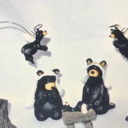 Bearfoots Bears Big Sky Carvers 7 PCs Nativity