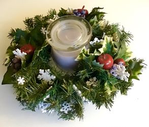 Christmas Candle and Ring: both $12