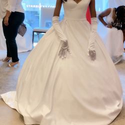 White Wedding/Debutante Dress