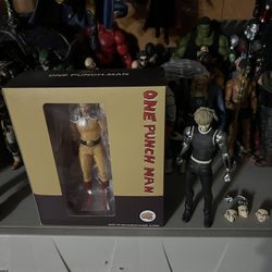 Dasin Model 1/12 Scale One Punch Man Saitama And Genos Action Figure