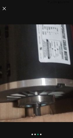New Motor. 1/2 H Power. For Hvac Electricians 115 V.