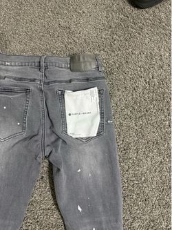 Purple jeans, size small